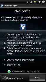 vscreens photo sharing -  -    Android-    