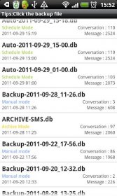SMS Backup & Restore - создание резервных копий сообщений